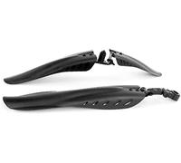 ZGHQHCDRH Garde-Boue, Kit de barrière de vélo Ensemble de Barres Portable réglable VTT Garde-Boue Garde-Boue Avant Pare-Chocs arrière Accessoires à dégagement Rapide,