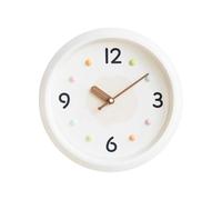 ZGHQHCDRH Grande Horloge Murale, Horloge Ronde décorative d'art Moderne, Facile à Lire, silencieuse, alimentée par Batterie, idéale for la Maison, Le Salon, décoration de Chambre Coucher(Khaki)