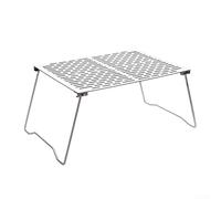 ZGHQHCDRH Grill, Découvrez la Joie de Griller avec ce Filet de Barbecue Portable en Titane, de Construction Robuste et de Conception Pliable for Un Transport Facile 9