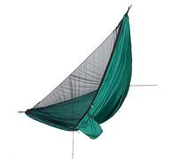 ZGHQHCDRH hamac de Camping, Camping en Plein air avec Filet, 290 x 140 cm, Camping ultraléger, capacité de Charge de 300 kg, Parachute Respirant en Nylon Portable