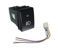 ZGHQHCDRH Interrupteur de feu antibrouillard avant à LED pour Suzuki Jimny 2007-2015, bouton poussoir, style de voiture