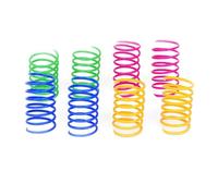 ZGHQHCDRH Jouet à Plumes pour Chat, Jouets for Chat, Ressorts hélicoïdaux, Jouets interactifs for, colorés, Jouet for Animaux de Compagnie, 8 pièces