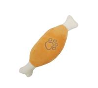 ZGHQHCDRH Jouets for Chiens en Forme d'os, 4 pièces, Jouet en Peluche sonore for Chiens de Petite, Moyenne et Grande Taille