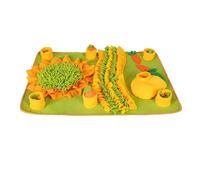 ZGHQHCDRH Jouets pour Chiens, Grand Tapis à renifler for Chien, Jouet interactif for Dresser et soulager Le Stress, d'alimentation Lente, 1 pièce, 87 x 49 cm(78x59cm)