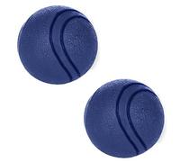 ZGHQHCDRH Jouets pour Chiens, Jouets for Chiens, Balle en Caoutchouc résistante aux morsures, Jouet for Chiots, Pitbull, Solide, Fournitures for Animaux de Compagnie, 2 pièces, Rouge, S(Blue S)