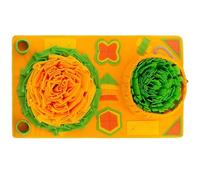 ZGHQHCDRH Jouets pour Chiens, Jouets for Chiens, Tapis à renifler, d'entraînement for l'odorat du Nez, de reniflement, Jouet Puzzle for Chien, Bol d'alimentation Lente Lavable, 1 pièce 01