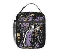 ZGHQHCDRH Kaneki Adventure Japon Anime Accessoires Sac fourre-Tout pour déjeuner isolé pour Le Travail J-Jojos Bizarre Food Bag Portable Thermal Cooler Box