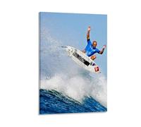 ZGHQHCDRH Kelly Slater, poster d'art mural moderne, impression sur toile texturée pour salon, pièce maîtresse saisissante pour votre maison, bureau, style cadre, 60 x 90 cm