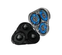 ZGHQHCDRH Lames De Rasoir Lavables S5000, Compatibles avec Philips S5000, S5370, S5571, S5420, S5140, S5078, S5077, S5050, S5082, S5380, S5400, Têtes De Rasoir De Rechange(1pcs Silver)