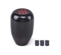 ZGHQHCDRH Levier Vitesse Voiture Pommeau Levier Vitesse Universel Pour Transmission Manuelle Niveau Automatique 5 Vitesses Changement Pour Voiture(Black)