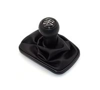 ZGHQHCDRH Levier Vitesse Voiture Pour Golf 4 IV MK4 GTI R32 Jetta 1999-2004 23MM 5/6 Vitesses Cadre Noir Pommeau Levier Vitesse Guêtre Démarrage(6 Speed)