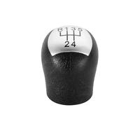 ZGHQHCDRH Levier Vitesse Voiture Pour Twingo Scenic Megane Laguna Kangoo Clio II 2 MK2 172 18 Logan ABS Pommeau Levier Vitesse Voiture Bâton Tête Stylo 5 Vitesses 12MM(Argent)