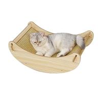 ZGHQHCDRH Lit pour Chat, Lit balançoire d'intérieur for Chat, hamac for sur Pied, étagères de sécurité for, siège for monté fenêtre Peu encombrant for Grands Chats(C)