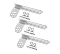ZGHQHCDRH Lot De 3 Charnières Universelles for Porte De Réfrigérateur, Charnière Pivotante en Métal for Congélateur, Réglables Et Épaisses, Charnière for Porte De Réfrigérateur Y-223