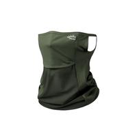 ZGHQHCDRH Masque de Protection Solaire, protège-Cou de Cyclisme, Respirant et buvable, Serviette de Protection Solaire montée sur Les Oreilles for la pêche en Plein air et l'alpinisme(Green)