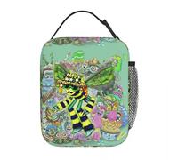 ZGHQHCDRH Mes Monstres chantants Personnages Humbug Sacs à Lunch isothermes Jeux vidéo drôles Récipient Alimentaire Glacière Thermique réutilisable Boîtes à Lunch