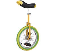 ZGHQHCDRH Monocycle, Roues antidérapantes for Hommes de 20/18/16 Pouces avec Jante en Alliage, Pneu très épais, siège réglable(20inch)