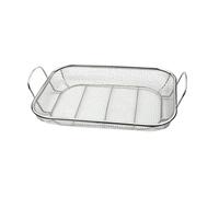 ZGHQHCDRH Panier de vidange de Fruits, Panier de Barbecue en Acier Inoxydable, ustensiles de Cuisine for grillades au Charbon de Bois, Goutte