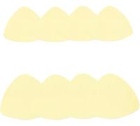 ZGHQHCDRH Patch de réparation de talon， Patch de trou de talon autocollant for l'arrière des chaussures de sport, chaussures en cuir et talons hauts, petits et grands(Yellow 2,4 pair)