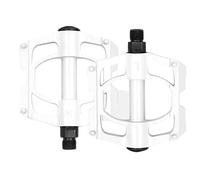 ZGHQHCDRH Pédales de vélo, Pédales de vélo 9/16" for VTT en Alliage d'aluminium(White)