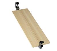 ZGHQHCDRH Plateau de Clavier en Bois 3 Couleurs, Support Stable 10 à 25 kg, avec glissières roulement Billes, for sous Le Bureau(Wood,52 * 25 cm(21 * 10 inch))
