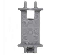 ZGHQHCDRH Porte Téléphone Voiture Support Universel Téléphone Vélo en Silicone, Support Cellule pour Guidon pour 15 14 Pro Max Plus pour Mini pour Samsung(Grigio)