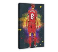 ZGHQHCDRH Poster Steven Gerrard (4) sur toile - Décoration murale pour salon, chambre à coucher - 60 x 90 cm