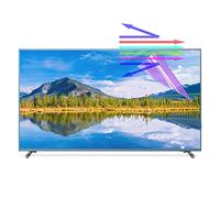 ZGHQHCDRH Protecteur d'écran, Film TV antireflet de 32 à 75 Pouces, Protecteur d'écran Anti-Rayures, filtrant lumière Bleue bloquant, for LCD LED 4K OLED QLED HDTV(50in 1095x616mm)
