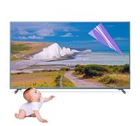 ZGHQHCDRH Protecteur d'écran, Protecteur d'écran TV Protecteur de 32 à 75 Pouces, Film antireflet Anti-Rayures for écrans LCD, LED, 4K OLED et QLED HDTV(75in 1645x930mm)