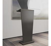 ZGHQHCDRH Pupitre, Podium portatif de pupitre réception, for églises, Robuste for salles Classe/Bureau/conférence/Auditorium(Black)