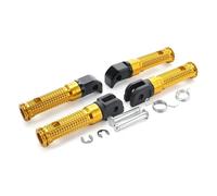ZGHQHCDRH Repose Pieds Moto Pédales Convient pour Yamaha MT-09 MT07/Tracer XSR 700 900 FZ1 FZ6 FZ8 YZF R3 MT03 MT25 MT10 pédale Passager Repose-Pieds arrière(F and R GD)