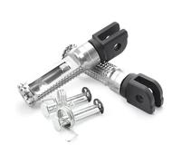 ZGHQHCDRH Repose Pieds Moto Pédales Convient pour Yamaha MT-09 MT07/Tracer XSR 700 900 FZ1 FZ6 FZ8 YZF R3 MT03 MT25 MT10 pédale Passager Repose-Pieds arrière(Front Pedal SR)