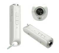 ZGHQHCDRH Répulsif ultrasonique for Chiens, Rechargeable par USB, artefact Trois-en-Un, portée de 25 Pieds, lumière Clignotante Haute fréquence