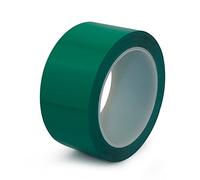 ZGHQHCDRH Ruban adhésif en vinyle PET - 40 m x 80 mm, marquage de danger, rouleau de ruban de délimitation - Voie et distanciation sociale(Green)