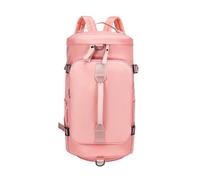 ZGHQHCDRH Sac à Dos de Natation avec séparation Humide et Sec, Ceinture étanche avec Compartiment à Chaussures, méthode Multi-Portage, Sac à Dos de Fitness, Sac de Trajet Courte Distance(Pink)