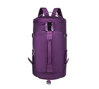 ZGHQHCDRH Sac à Dos de Natation avec séparation Humide et Sec, Ceinture étanche avec Compartiment à Chaussures, méthode Multi-Portage, Sac à Dos de Fitness, Sac de Trajet Courte Distance(Purple)