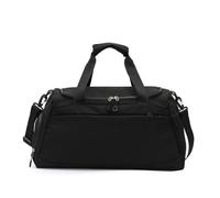 ZGHQHCDRH Sac de Natation avec séparation Humide et Sec, Ceinture étanche avec Compartiment à Chaussures, méthode Multi-Portage, Sac de Rangement for Trajet Fitness sur Courte Distance(Black)