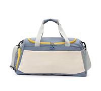 ZGHQHCDRH Sac de Natation avec séparation Humide et Sec, Ceinture étanche avec Compartiment à Chaussures, méthode Multi-Portage, Sac de Rangement for Trajet Fitness sur Courte Distance(Blue)