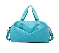 ZGHQHCDRH Sac de Natation étanche à séparation Humide et sèche, avec Compartiment à Chaussures indépendant, Sac de Sport Unisexe de Trajet et de Fitness(Blue)