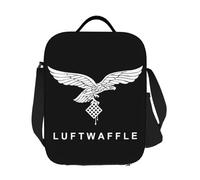 ZGHQHCDRH Sacs à Lunch isothermes Luftwaffe Vintage Vintage personnalisés Armée de l’air Allemande Allemagne France Boîte à bento Isotherme Thermique étanche Femmes