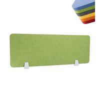 ZGHQHCDRH Séparateur de Bureau, Panneau de Confidentialité Acoustique Anti-Bruit, Cloison de Table Debout, pour Bureau Salle de Classe Étudiants Protection de la Vie Privée(Green,30x60cm)