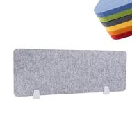 ZGHQHCDRH Séparateur de Bureau, Panneau de Confidentialité Acoustique Anti-Bruit, Cloison de Table Debout, pour Bureau Salle de Classe Étudiants Protection de la Vie Privée(Light Gray,40x60cm)