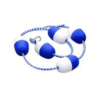 ZGHQHCDRH Séparateur de Couloir de nage réglable de 8 à 50 m | Corde et Ligne de flottaison for Piscine avec Crochets(16meters)