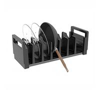 ZGHQHCDRH tasses à café, Support de rangement de comptoir en alliage d'aluminium, plat adapté aux comptoirs, placard, tiroir, étagère de cuisine, planche à découper, égouttoir(41cmx16.5cmx16cm)