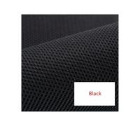 ZGHQHCDRH Tissu pour Grille d'enceinte, Filet de Protection Anti-poussière et insonorisant for Haut-Parleur, 1 m x,6, for Rembourrage, Acoustique Radio(Black)