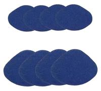 ZGHQHCDRH Tondeuse pour poils de nez， Patch, 2/4/6 paires de patchs de trou de talon auto-adhésifs for l'arrière des chaussures de sport, chaussures en cuir et talons hauts(Blu,4pair)