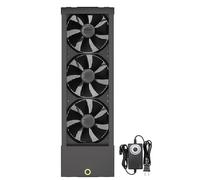 ZGHQHCDRH Ventilateur Extracteur Rétractable Fenêtre, Ventilateur Vertical Porte Fenêtre, 2800RPM Silencieux, Vitesse Variable, Installation Sans Perçage Chambre Cuisine Bureau Salle Bain(50-55cm)