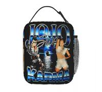ZGHQHCDRH Vintage JoJo Siwa Bootleg Sac à Lunch isolé Thermique pour Le Travail Singer Karma Album réutilisable Bento Box Cooler Boîtes à Lunch Thermiques