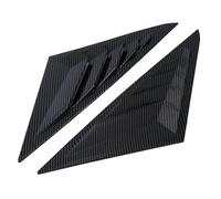 ZGHQHCDRH Volet Fenêtre Arrière Voiture 1 Paire de Garnitures de Lunette arrière de Voiture pour Hyundai Sonata 8e et 9e 2011-2019