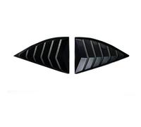 ZGHQHCDRH Volet Fenêtre Arrière Voiture Aileron de fenêtre latérale de Voiture adapté à la Chevrolet Camaro 5e génération 2010-2015(Matte Black)